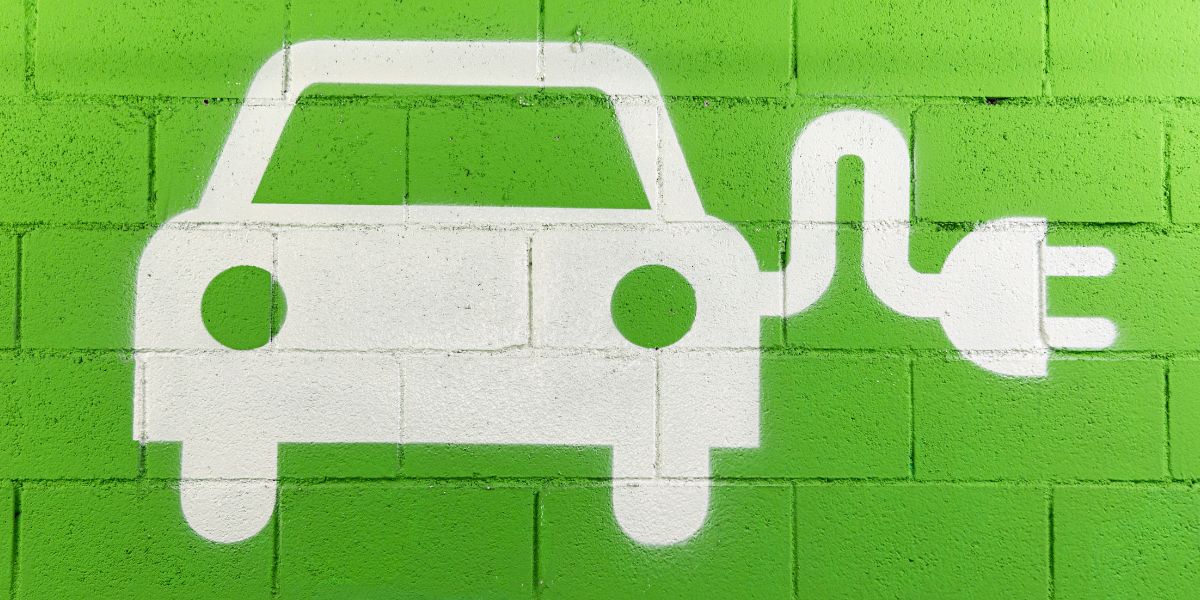 Electric Car Wall Sign